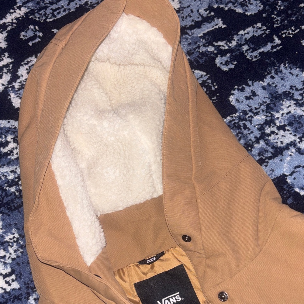 MTE Vans Tan Hooded Coat - Picture 7 of 7